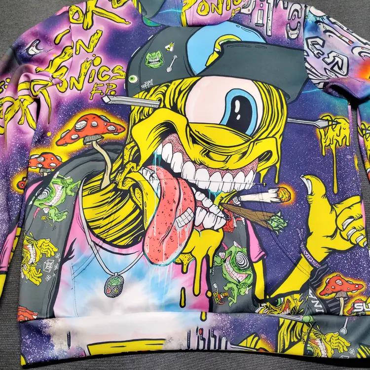 Sugarhill Lucid Dreams Hoodie Lemon Size Medium No Tag