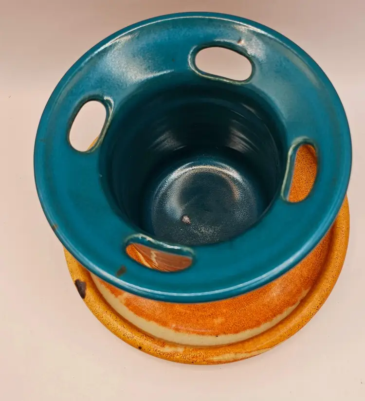 Studio Pottery Toothbrush Holder