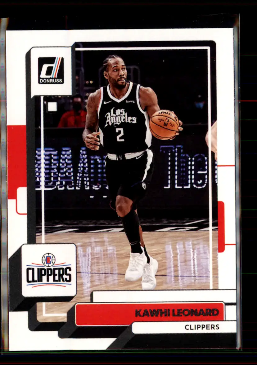 Kawhi Leonard 2022-23 Donruss #123 - (2) - Los Angeles Clippers