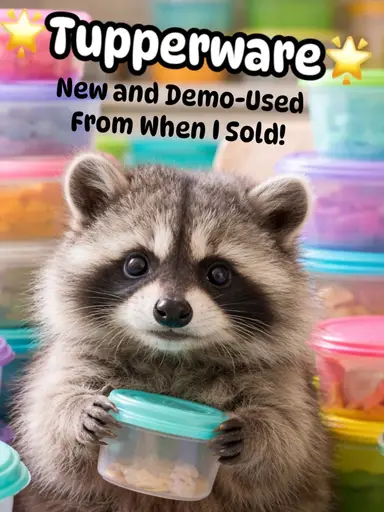 Tupperware Clear Out My Remaining Inventory!