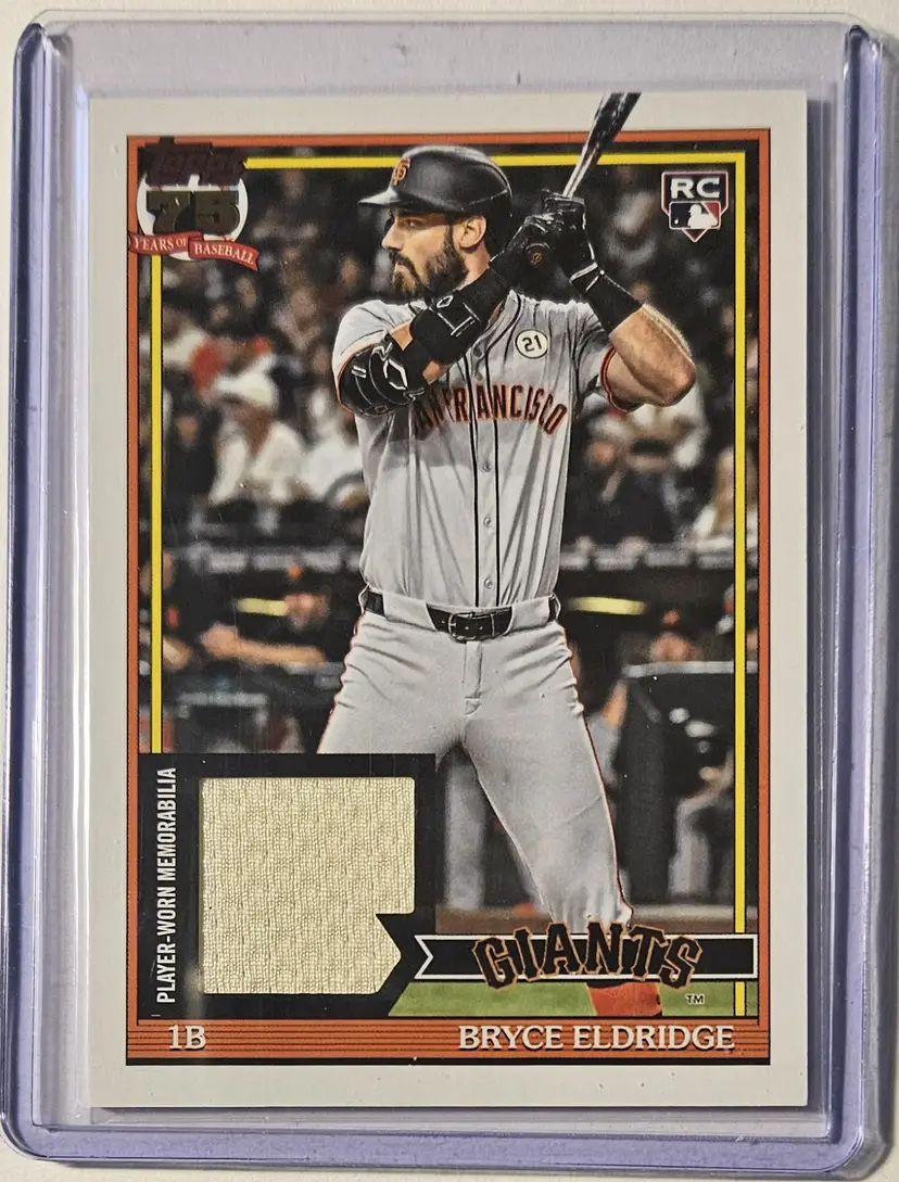 2026 Topps Series 1 1991 Relic Bryce Eldridge RC