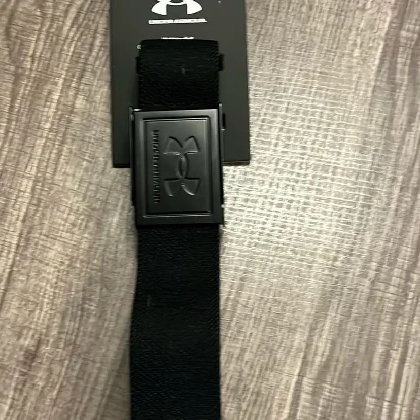 Under Armour Men's UA Webbing Belt One Size Fits Most Black