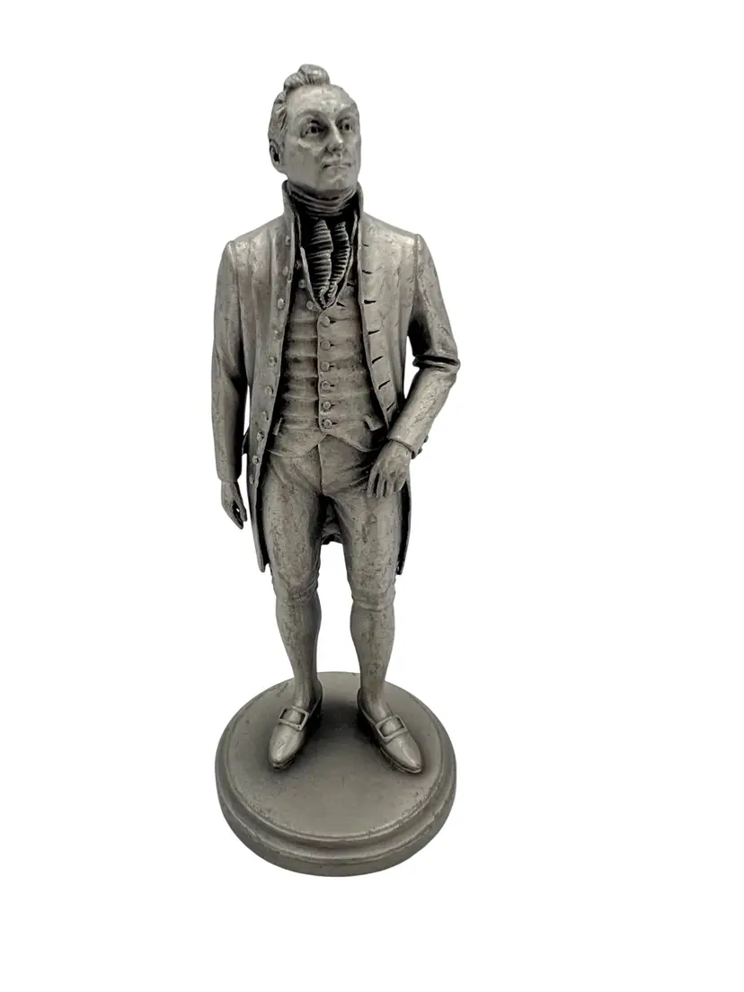 Lance Fine Pewter President James Monroe 1975 Petitto Figurine 4.75"