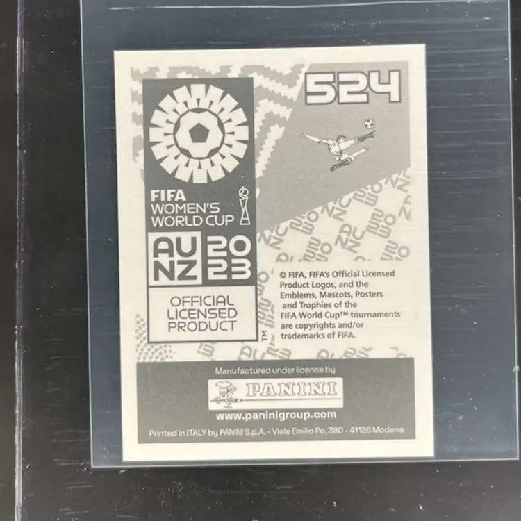 Sydeny Lohmann 2023 Panini Women’s World Cup Sticker Germany Soccer Card