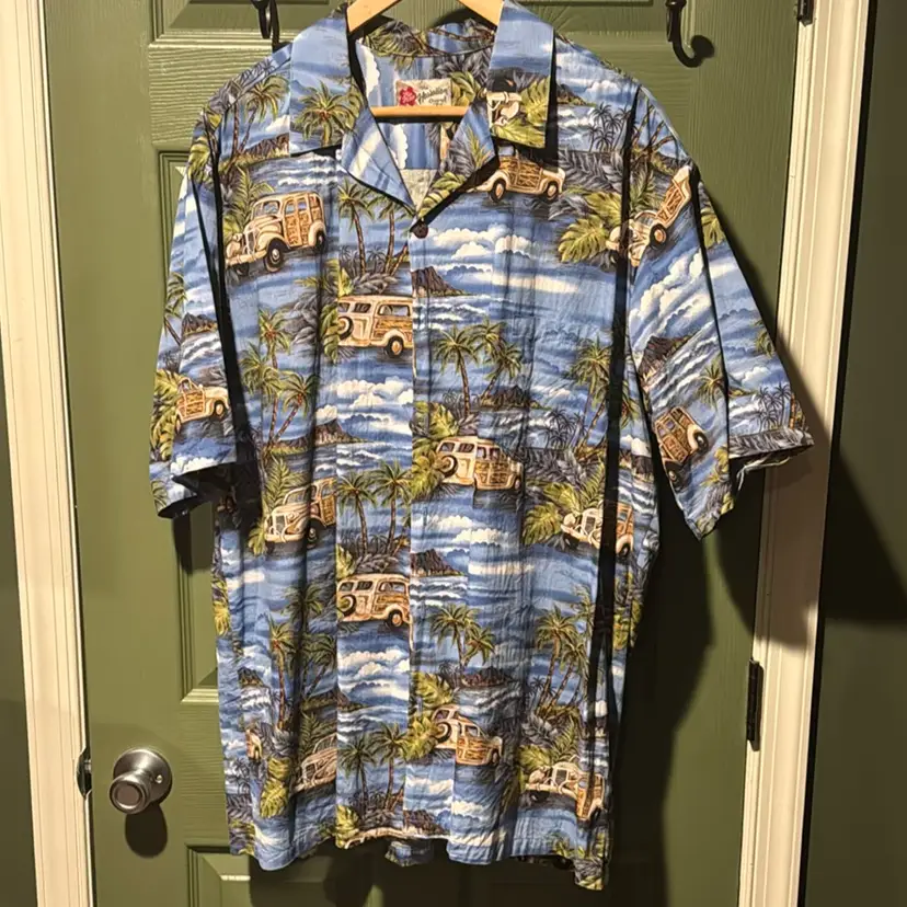 2XL/XXL- Woody Wagon Hawaiian Shirt - Excellent Condition