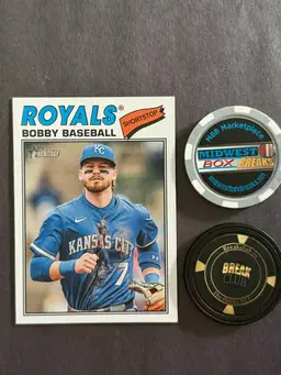 2026 Topps Heritage Bobby Witt Nickname Variation 
Kansas City Royals