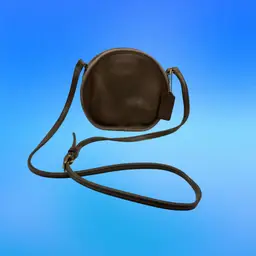 VTG Coach Canteen Purse Mini Chester Mocha Brown Leather Cross Body No. L5M-9982