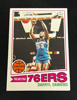 Darryl Dawkins 1977-78 Topps Rookie RC #132 Philadelphia 76ers