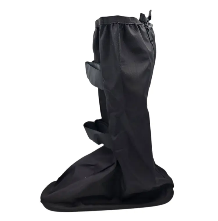 Walking Boot Cover Hook Loop High Medium, Waterproof Protector Black, ARUNNERS