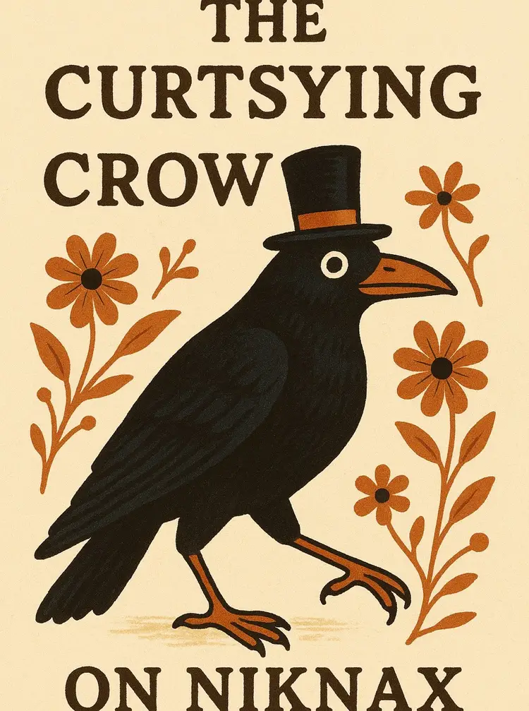 The Curtsying Crow On Niknax Clearance $2 Start You Pick Smalls 