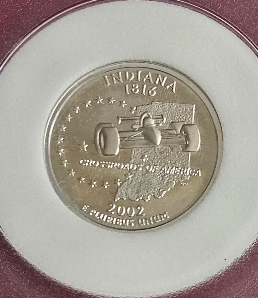 2002-S Indiana SILVER Ultra Cameo