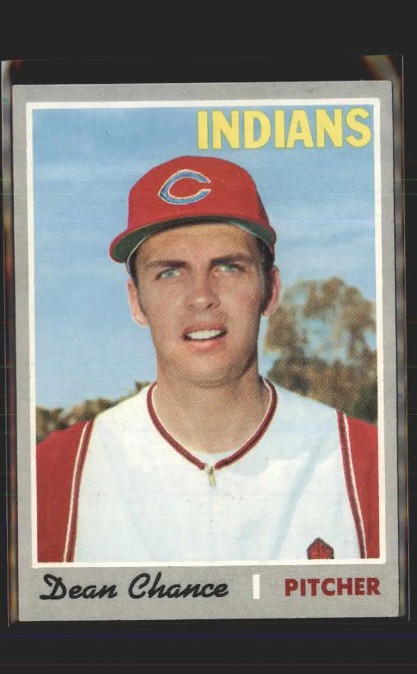 Dean Chance 1970 Topps #625 - (pk6) - Cleveland Indians