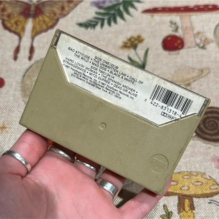 Deep Purple The House Of The Blue Light Cassette 