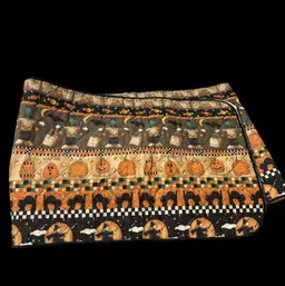 90s Quilted Halloween Table Runner