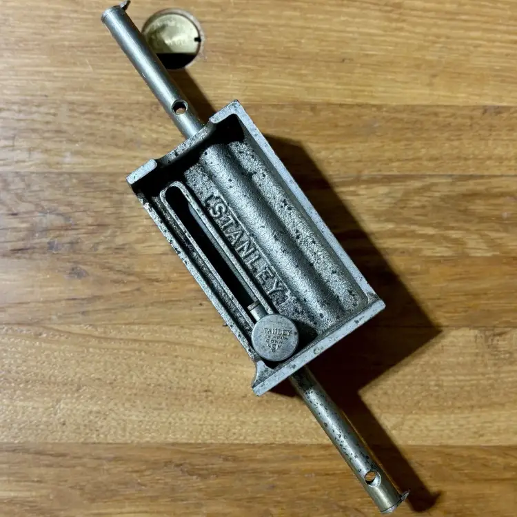 Stanley No. 94 V Trademark Logo Butt Gauge US Patent 2-28-11 Made in USA