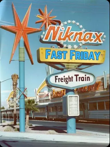 Fast Friday Freight Train - Trinket This-Trinket That - Bluemountainsboho