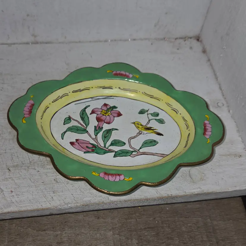 Vintage Canton Trinket Dish