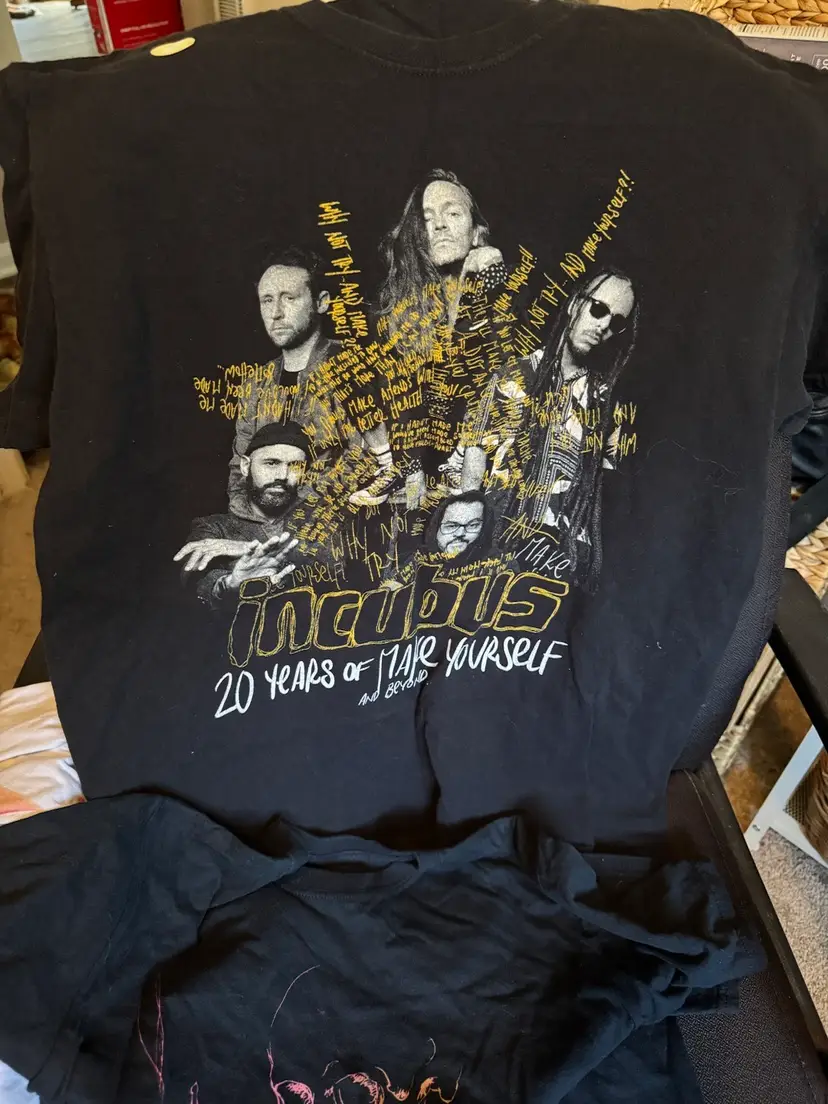 Incubus Large Tour T Shirt