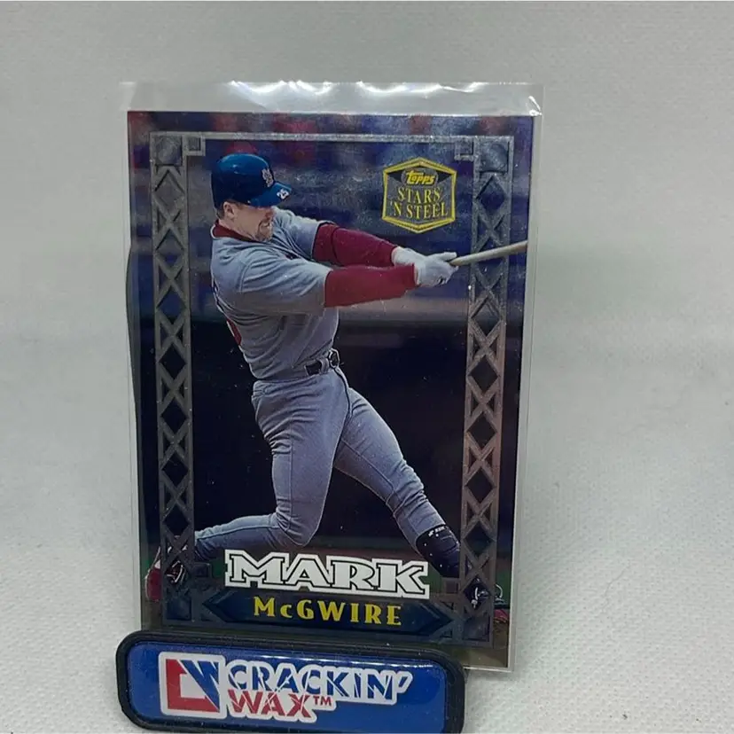 1999 Topps Stars 'N Steel Metal MARK MCGWIRE #21 St Louis Cardinals 