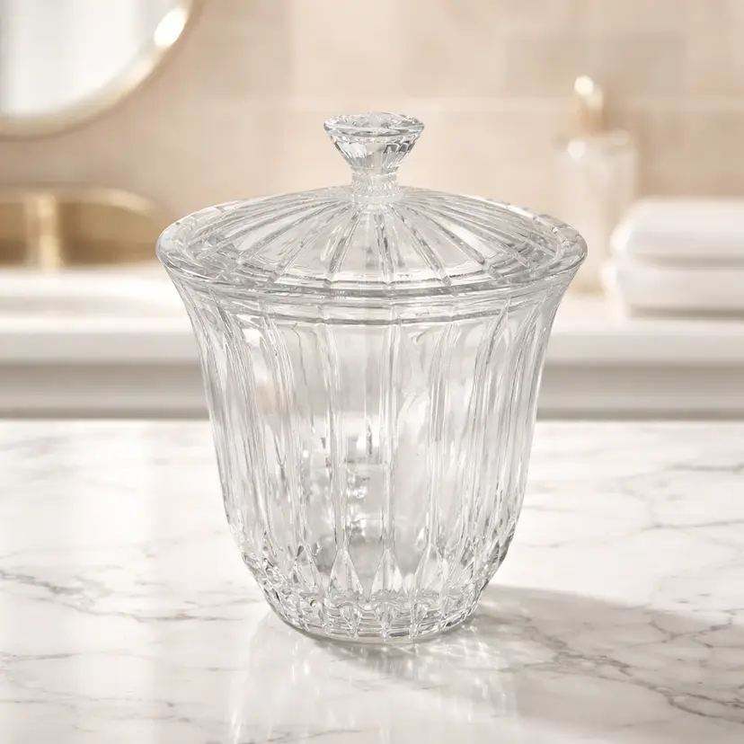 Mikasa Park Lane Crystal Biscuit Barrel