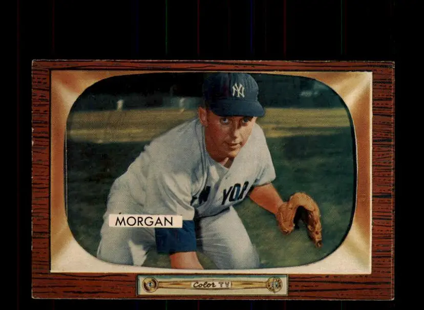1955 Bowman #100 Tom Morgan - (pk-tl3) - New York Yankees