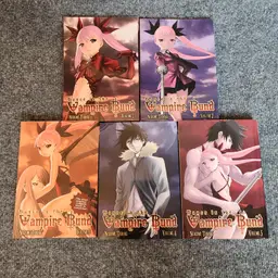 Dance in the Vampire Bund English Manga Lot Set Volumes 1-5 Nozomu Tamaki