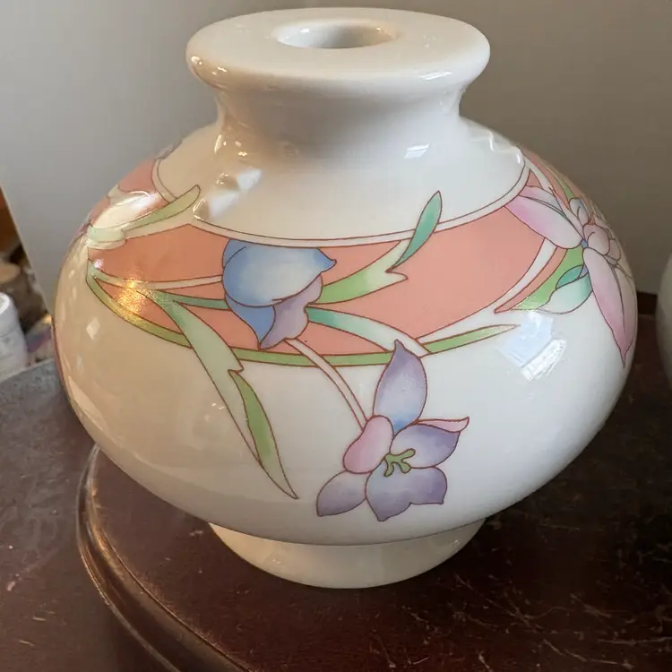 Set Of 2 Wick’n’Sticks Porcelain Taper Candle Holders