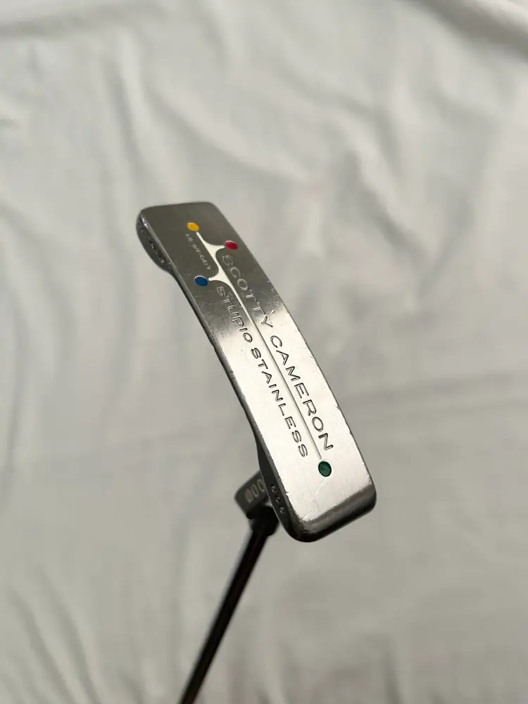 SCOTTY CAMERON Newport Studio Stainless! 34.5in Right Handed Steel Shaft