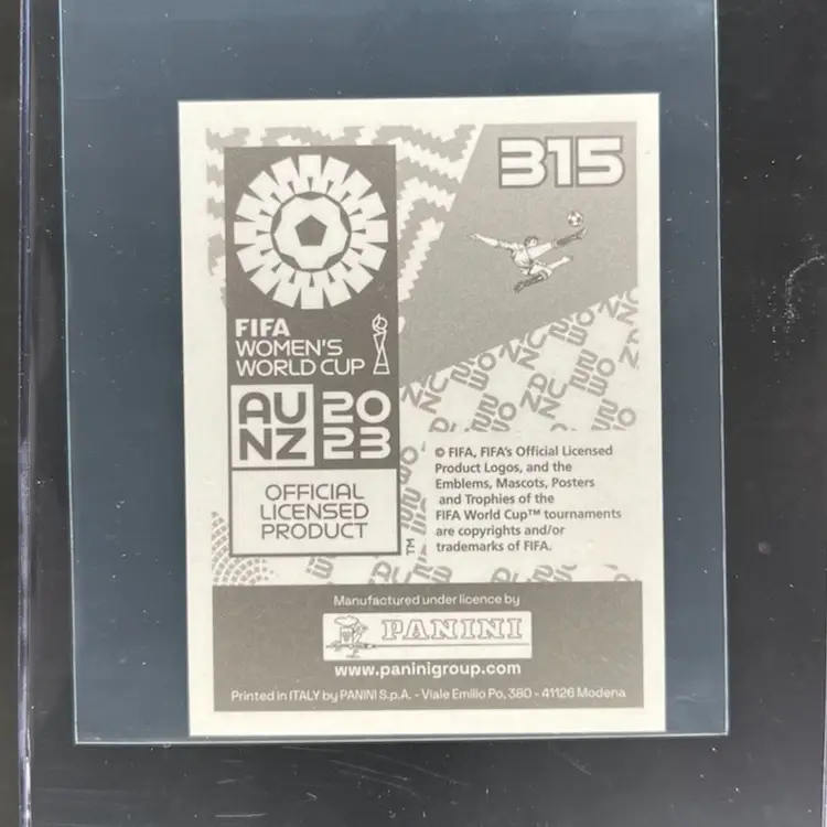 Emily Sonnett 2023 Panini Women’s World Cup Sticker USA Soccer Card