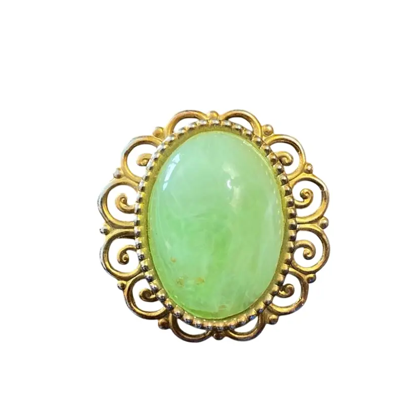 Green Brooch 1 1/3”