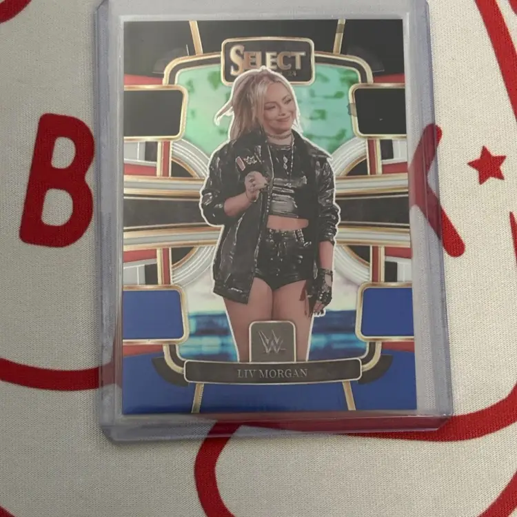 2024 Select WWE Liv Morgan Black/Blue 294/399