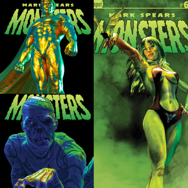 MARK SPEARS MONSTERS #6 CVR A-C Preorder Horror Bundle