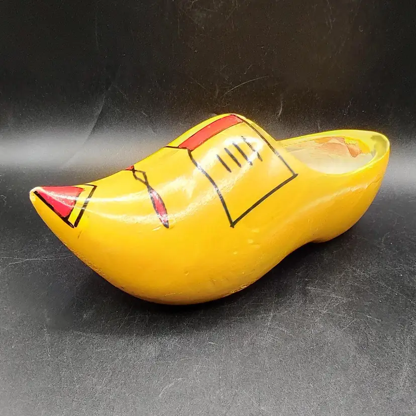 Hand Carved Holland Wooden Clog