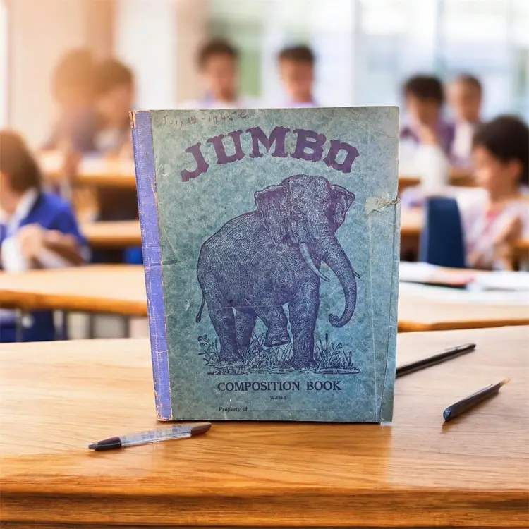 Vintage Composition Notebook Unused