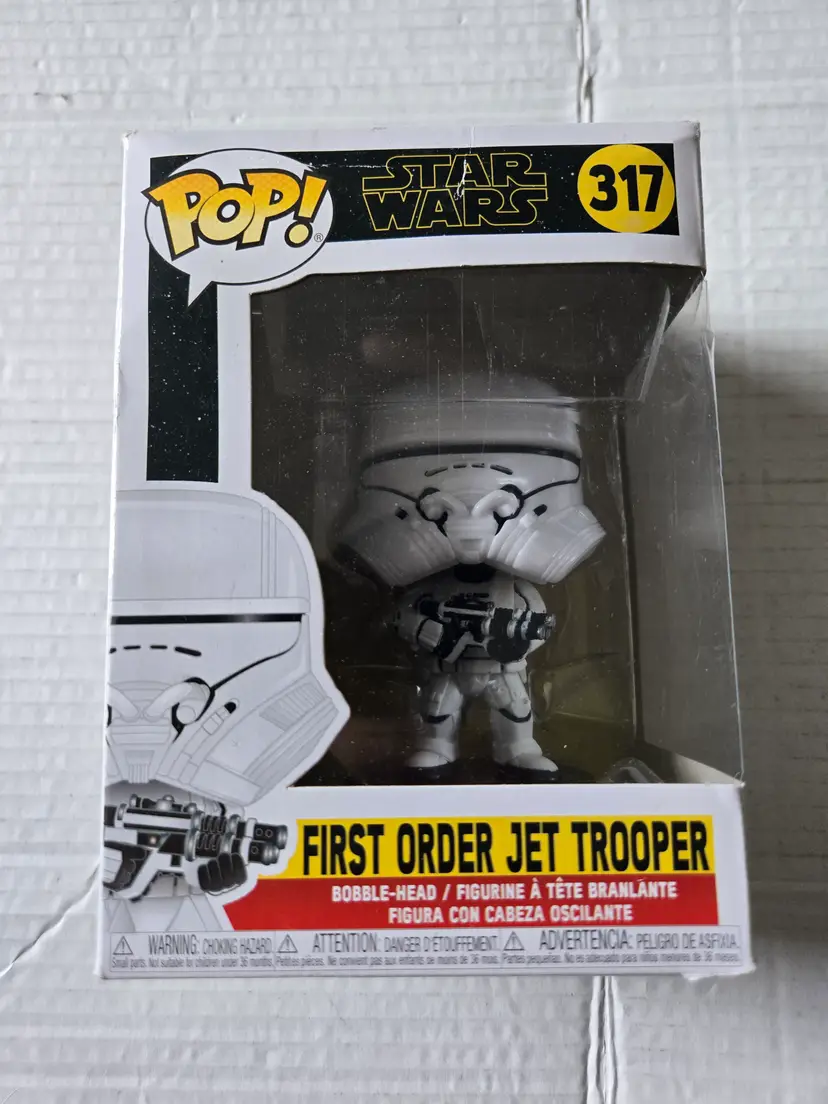 Funko Pop! Star Wars First Order Jet Trooper #317 Bobble-Head