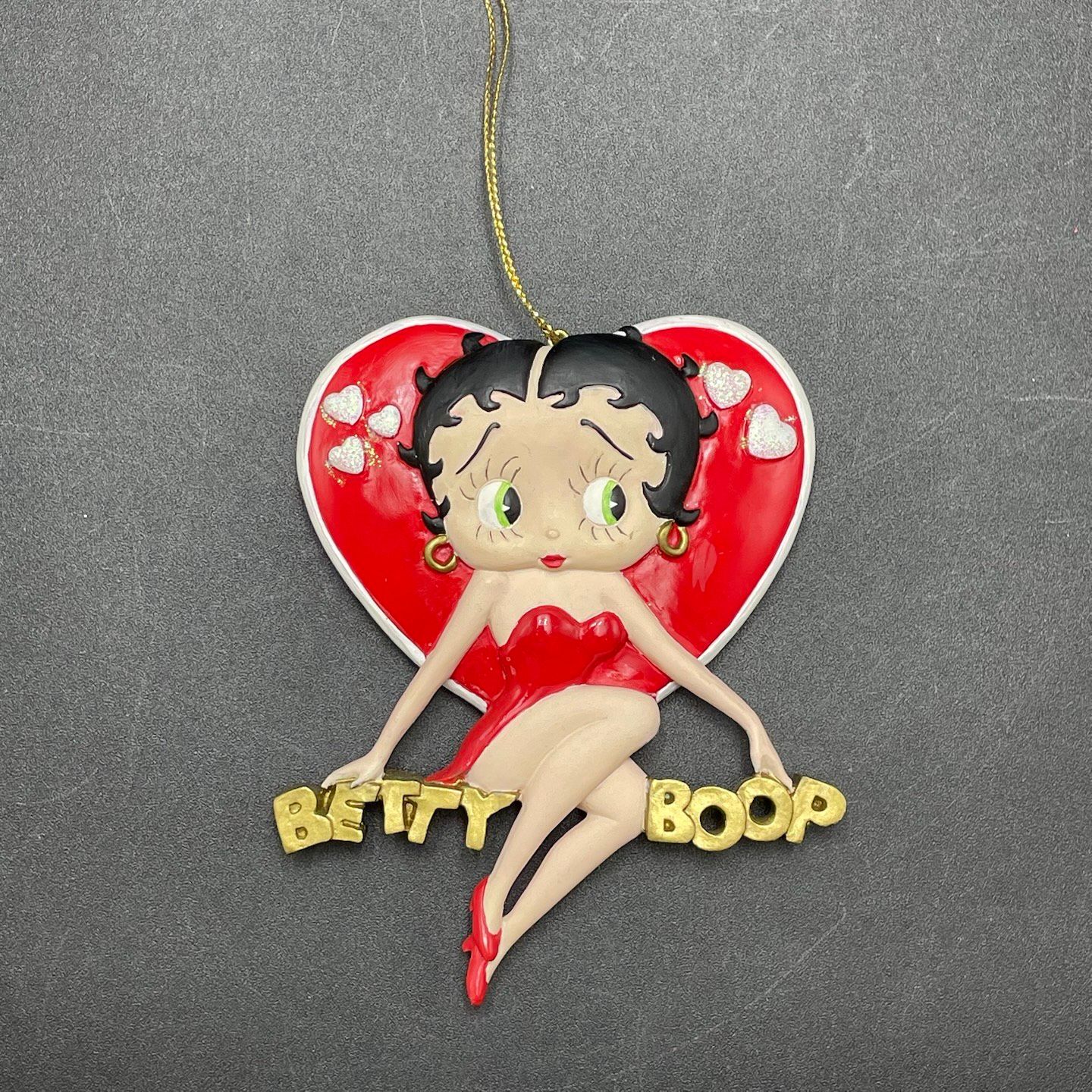 Niknax · Kurt Adler Betty Boop with Heart Christmas Ornament