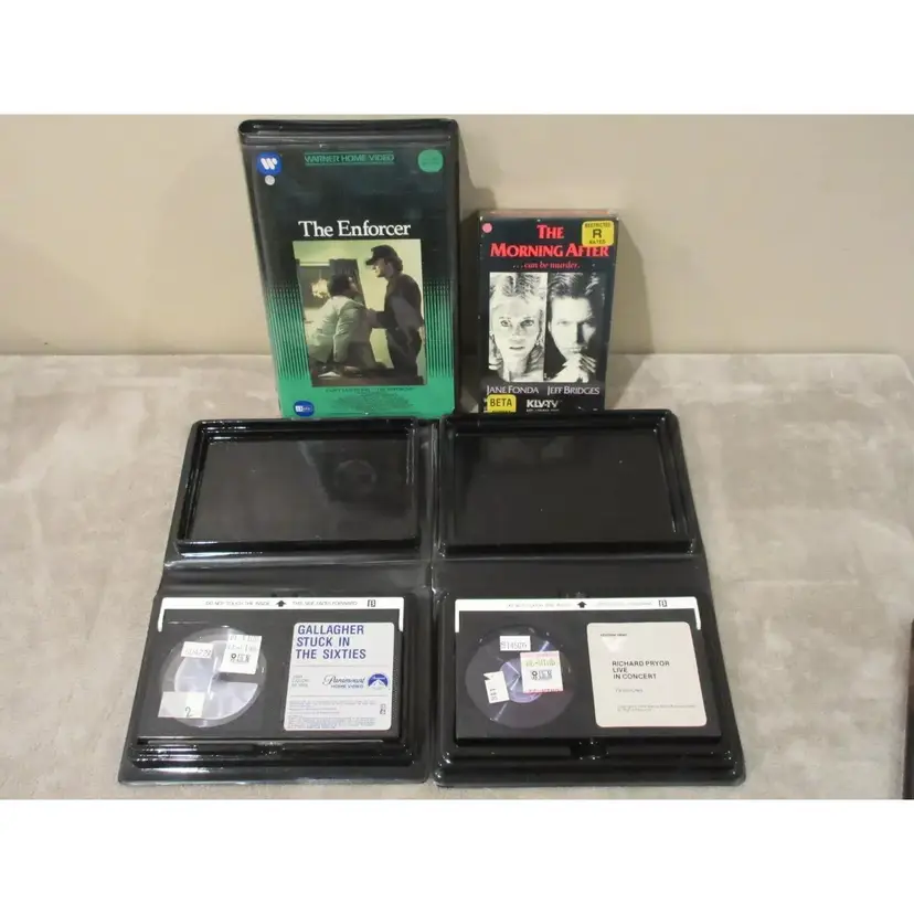 Lot of 4 Beta-max Tapes