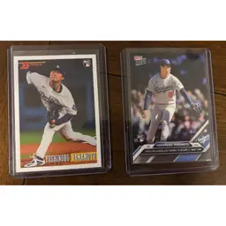 Yamamoto Rookie Lot - Topps Now And Throwback Thursday