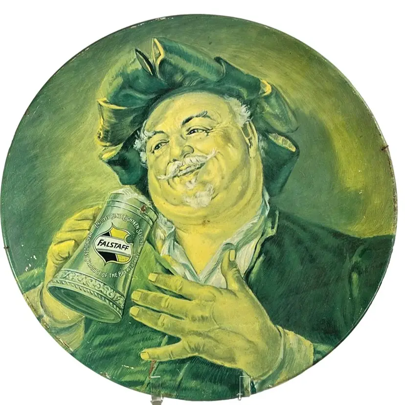 Metal 16β Falstaff Beer Tray