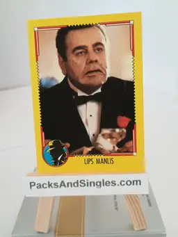 Lips Manlis 1990 Topps Walk Disney Dick Tracy Trading Card
