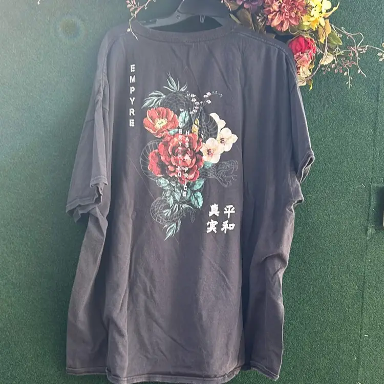 Empyre Black Printed T-shirt, Printed Design On Both Sides , Official Merchandise