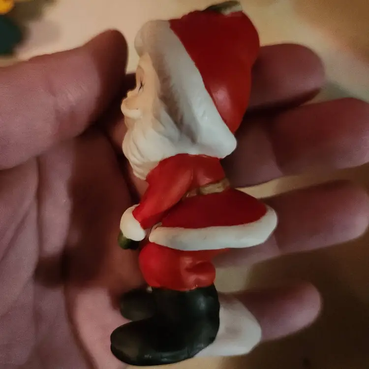 Vintage lefton Santa Claus Christmas Figurine