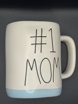 Rae Dunn #1 Mom Mug 5”