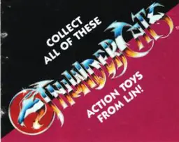 Thunder Cats Mini Catalog 1985 Foldout Style