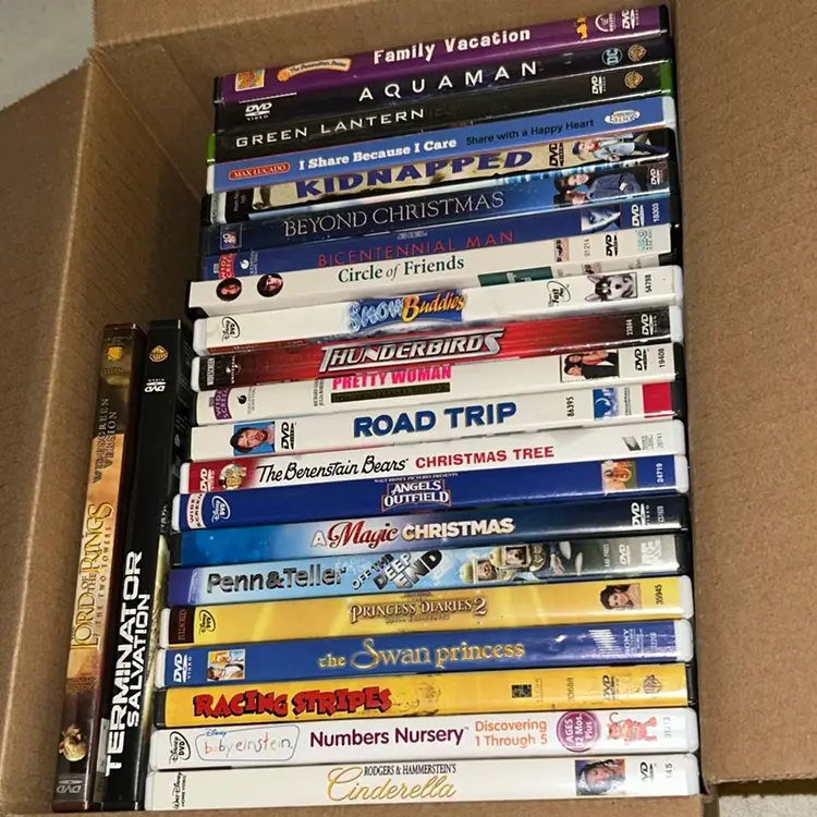 Lot Of 23 Preowned DVDs