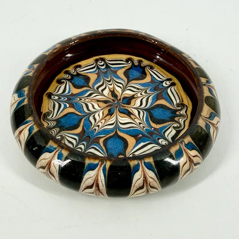 3in Bulgarian Red Ware Trinket/Ring Dish