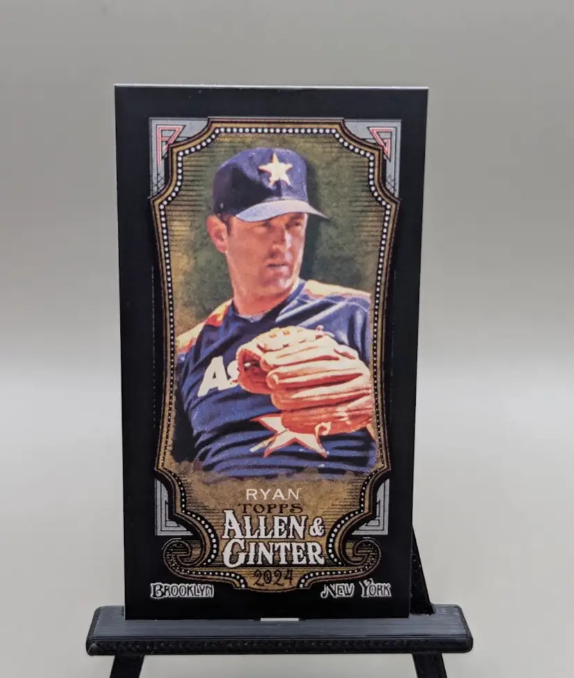 Nolan Ryan 2024 Topps Allen & Ginter Mini Black #131 - Houston Astros - (152-451)