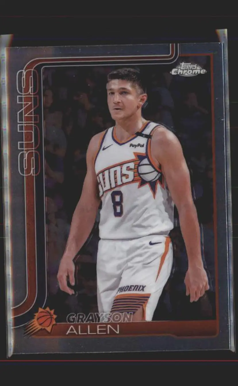 2025-26 Topps Chrome #107 Grayson Allen - (137) - Phoenix Suns