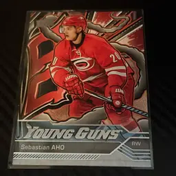Sebastian Aho 24-25 Upper Deck Young Guns S2 210