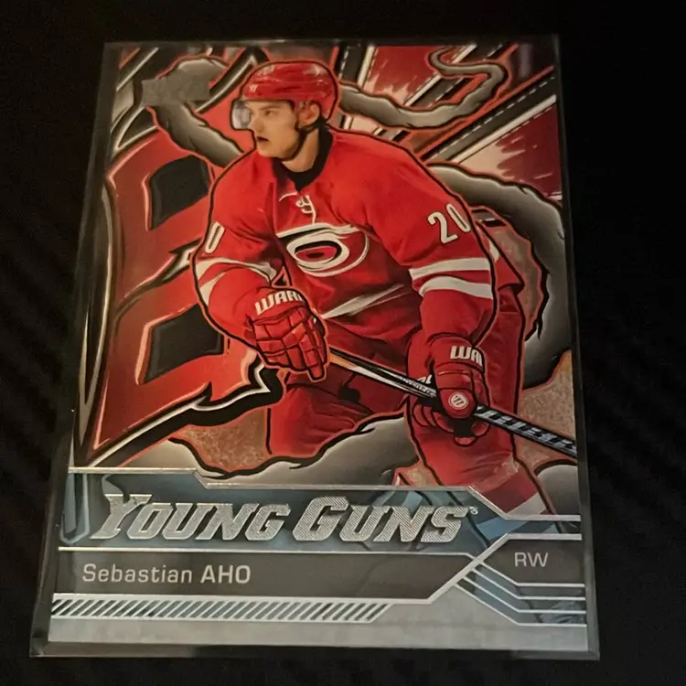 Sebastian Aho 24-25 Upper Deck Young Guns S2 210